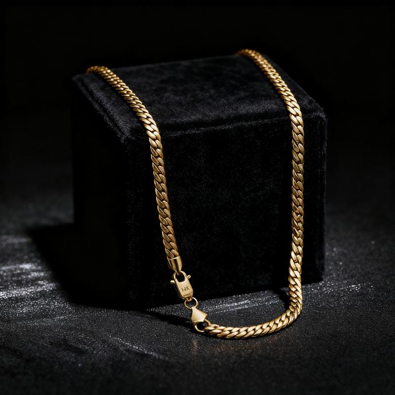 14k Cuban Link Necklace
