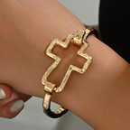 Dainty Cross Buckle Bracelet