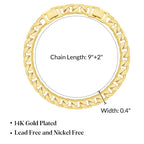 Minimal Chunky Anklet