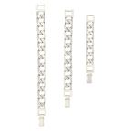 3pc Anklet Extensions (2.5-4.5in) (6.5-11.5cm)