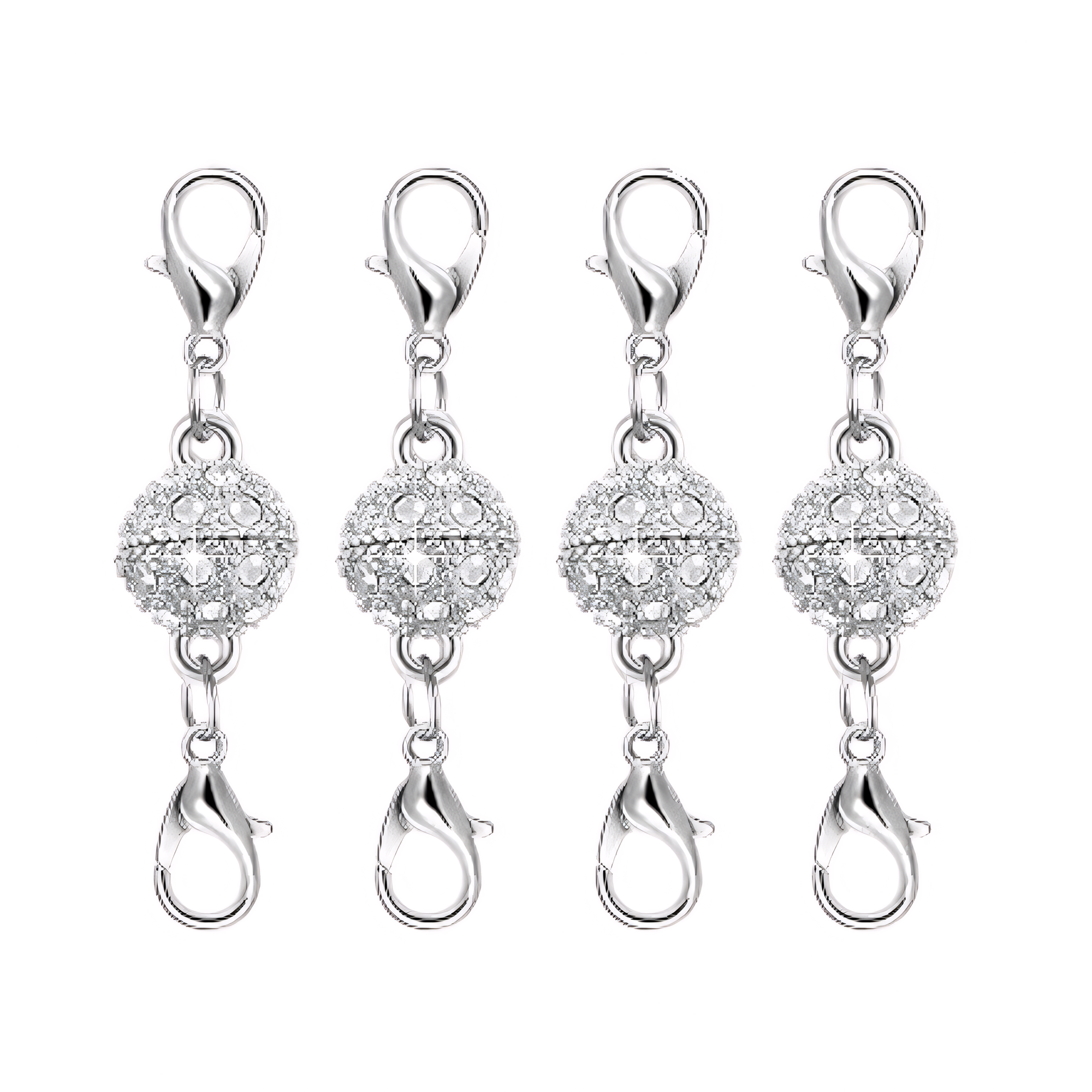 4pc Necklace Magnetic Clasps