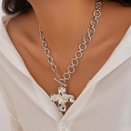 Cross Buckle Necklace