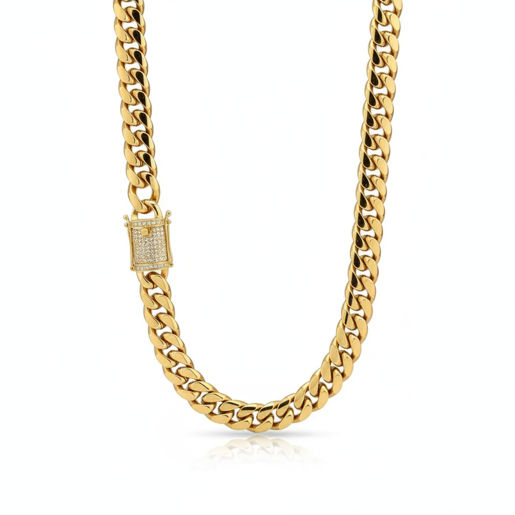 Minimal Cuban Link Necklace