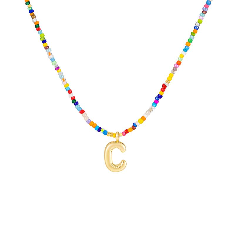 Colorful Letter Necklace