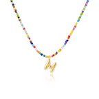 Colorful Letter Necklace