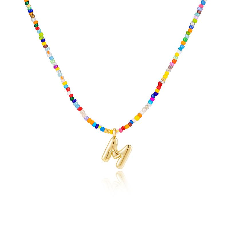 Colorful Letter Necklace