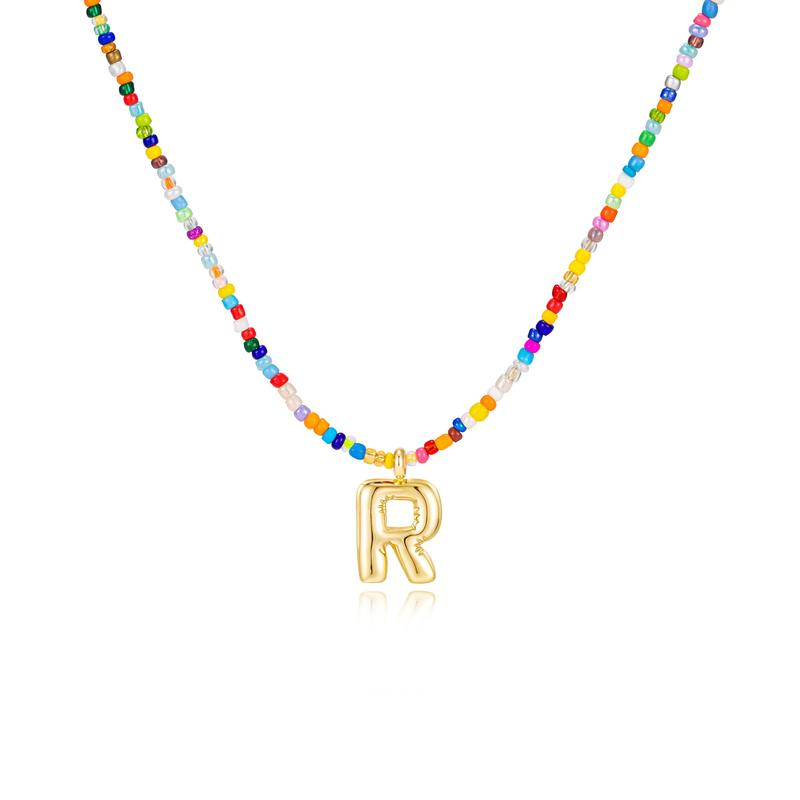 Colorful Letter Necklace