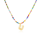 Colorful Letter Necklace