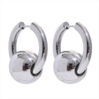 Round Ball Earrings